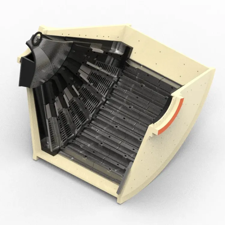 Composite Parts of Semi-Autogenous Mill